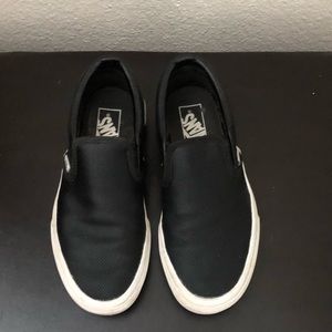 Slip on black vans